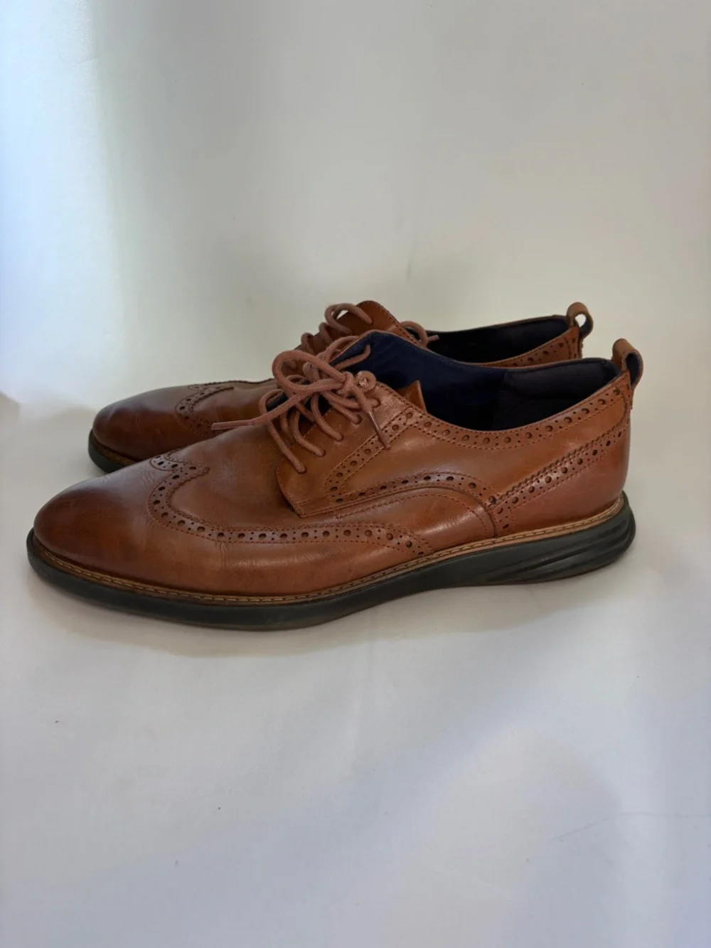 Cole Haan Grand Revolution Wingtip Oxfords Size 12 WIDE